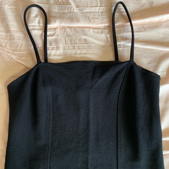 Forever 21 black midi dress - Picture 5 of 5